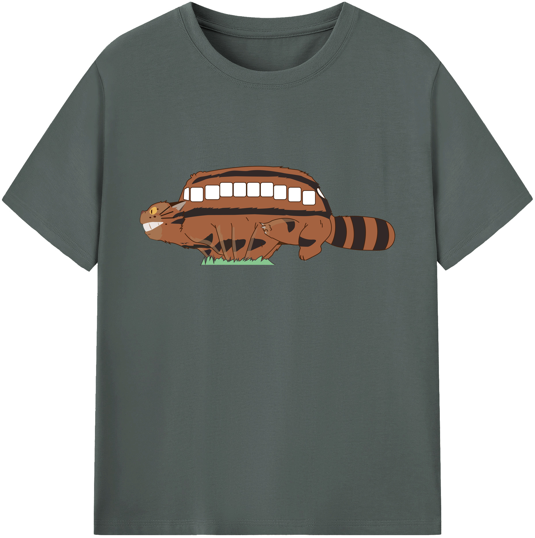 （画像用） となりのトトロ 草壁メイ 草壁サツキ My Neighbor Totoro Satsuki Kusakabe Mei Kusakabe 綿100％ メンズ半袖Tシャツ｜肌触りやわらか＆通気性